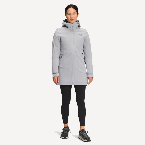 Куртка ThermoBall Eco Triclimate Wm (Женский; XS; meld grey/tin grey)